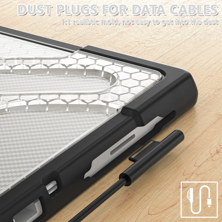 For MicroSoft Surface Pro 4 / 5 / 6 / 7 TPU + PC Tablet Case(Transparent) - Others by buy2fix | Online Shopping UK | buy2fix