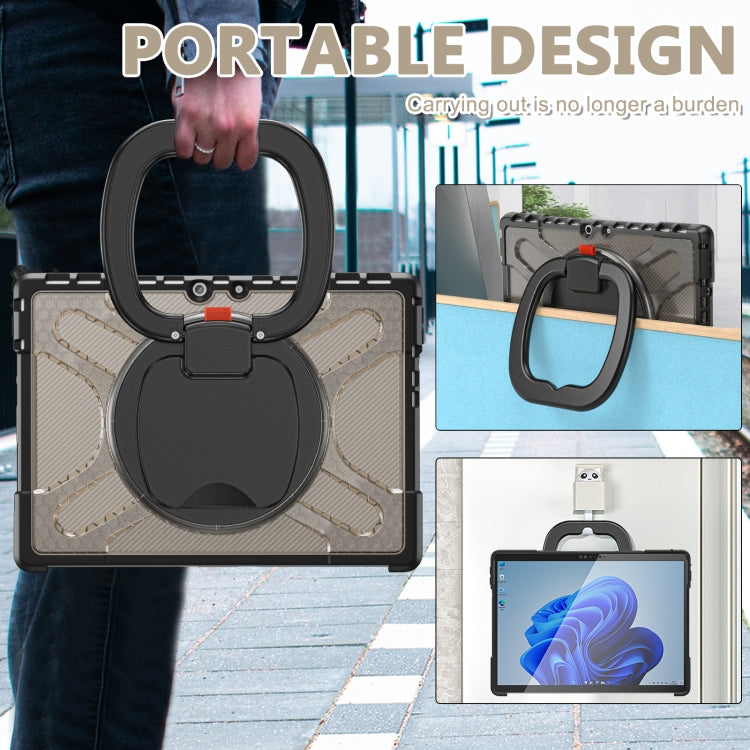 For MicroSoft Surface Pro 8 TPU + PC Tablet Case(Tea Color) - Others by buy2fix | Online Shopping UK | buy2fix