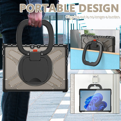 For MicroSoft Surface Pro 8 TPU + PC Tablet Case(Tea Color) - Others by buy2fix | Online Shopping UK | buy2fix