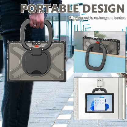 For MicroSoft Surface Pro 4 / 5 / 6 / 7 TPU + PC Tablet Case(Tea Color) - Others by buy2fix | Online Shopping UK | buy2fix