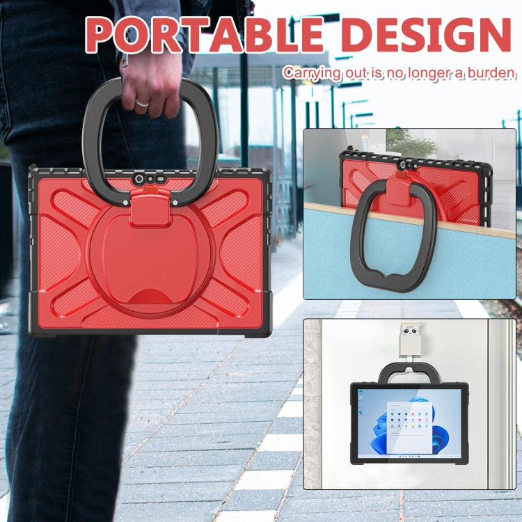 For MicroSoft Surface Pro 4 / 5 / 6 / 7 TPU + PC Tablet Case(Red) - Others by buy2fix | Online Shopping UK | buy2fix