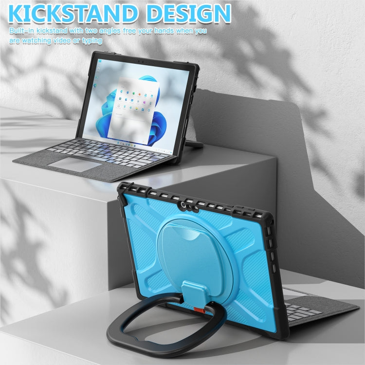 For MicroSoft Surface Pro 4 / 5 / 6 / 7 TPU + PC Tablet Case(Blue) - Others by buy2fix | Online Shopping UK | buy2fix