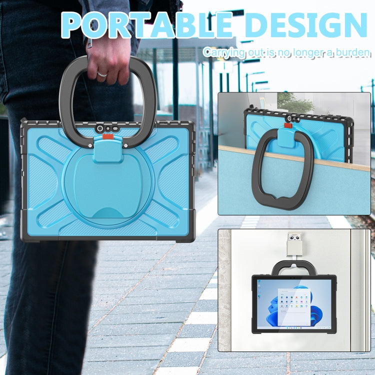 For MicroSoft Surface Pro 4 / 5 / 6 / 7 TPU + PC Tablet Case(Blue) - Others by buy2fix | Online Shopping UK | buy2fix