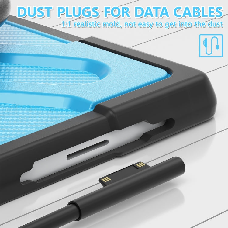 For MicroSoft Surface Pro 4 / 5 / 6 / 7 TPU + PC Tablet Case(Blue) - Others by buy2fix | Online Shopping UK | buy2fix