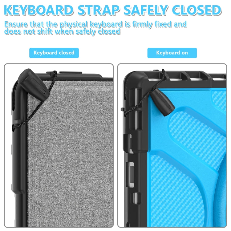 For MicroSoft Surface Pro 4 / 5 / 6 / 7 TPU + PC Tablet Case(Blue) - Others by buy2fix | Online Shopping UK | buy2fix