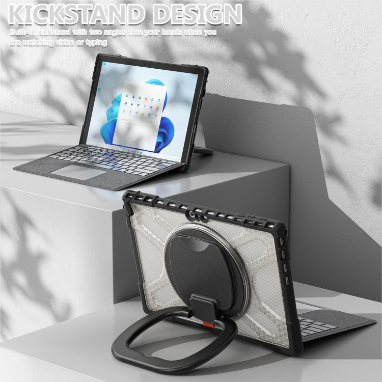 For MicroSoft Surface Pro 4 / 5 / 6 / 7 TPU + PC Tablet Case(Transparent) - Others by buy2fix | Online Shopping UK | buy2fix