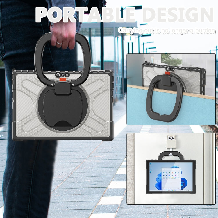 For MicroSoft Surface Pro 4 / 5 / 6 / 7 TPU + PC Tablet Case(Transparent) - Others by buy2fix | Online Shopping UK | buy2fix