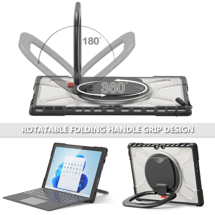 For MicroSoft Surface Pro 4 / 5 / 6 / 7 TPU + PC Tablet Case(Transparent) - Others by buy2fix | Online Shopping UK | buy2fix