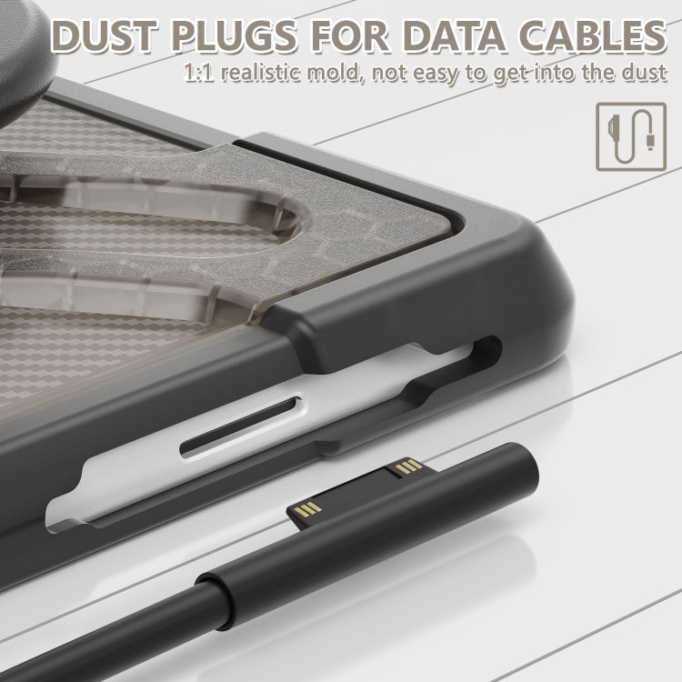 For MicroSoft Surface Go 1 / 2 / 3 TPU + PC Tablet Case(Tea Color) - Others by buy2fix | Online Shopping UK | buy2fix