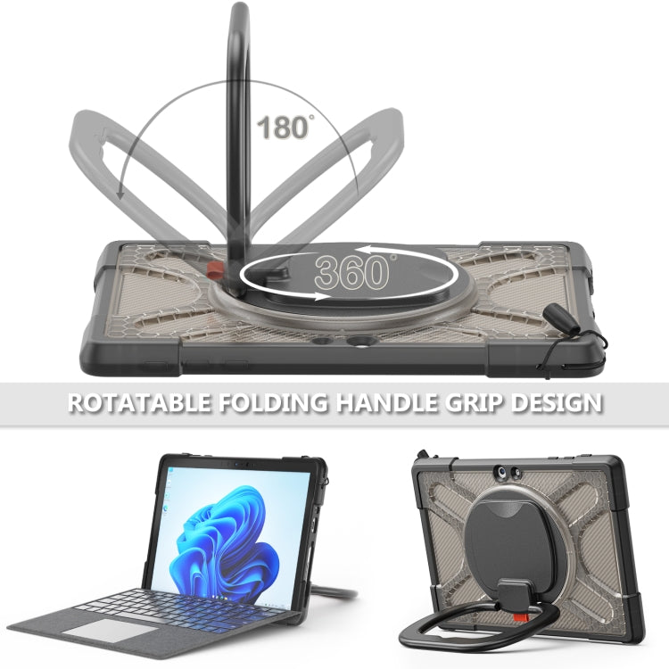 For MicroSoft Surface Go 1 / 2 / 3 TPU + PC Tablet Case(Tea Color) - Others by buy2fix | Online Shopping UK | buy2fix