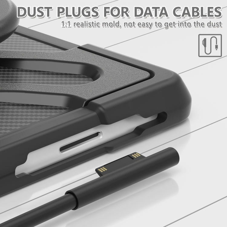 For MicroSoft Surface Go 1 / 2 / 3 TPU + PC Tablet Case(Black) - Others by buy2fix | Online Shopping UK | buy2fix