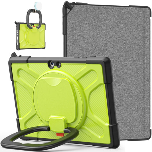 For MicroSoft Surface Go 1 / 2 / 3 TPU + PC Tablet Case(Yellow Green) - Others by buy2fix | Online Shopping UK | buy2fix
