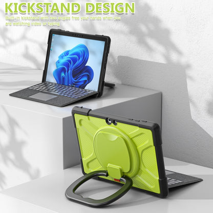 For MicroSoft Surface Go 1 / 2 / 3 TPU + PC Tablet Case(Yellow Green) - Others by buy2fix | Online Shopping UK | buy2fix