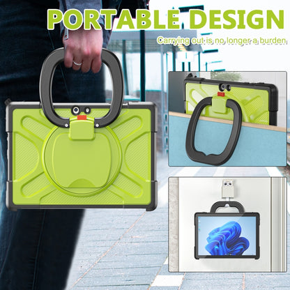 For MicroSoft Surface Go 1 / 2 / 3 TPU + PC Tablet Case(Yellow Green) - Others by buy2fix | Online Shopping UK | buy2fix