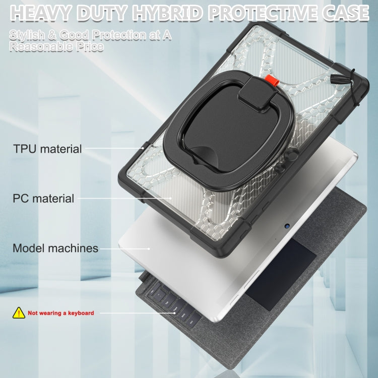 For MicroSoft Surface Go 1 / 2 / 3 TPU + PC Tablet Case(Transparent) - Others by buy2fix | Online Shopping UK | buy2fix