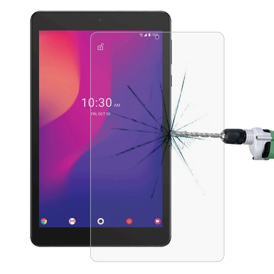 9H 2.5D Explosion-proof Tempered Tablet Glass Film For Alcatel Joy Tab 2 / 3T 8.0