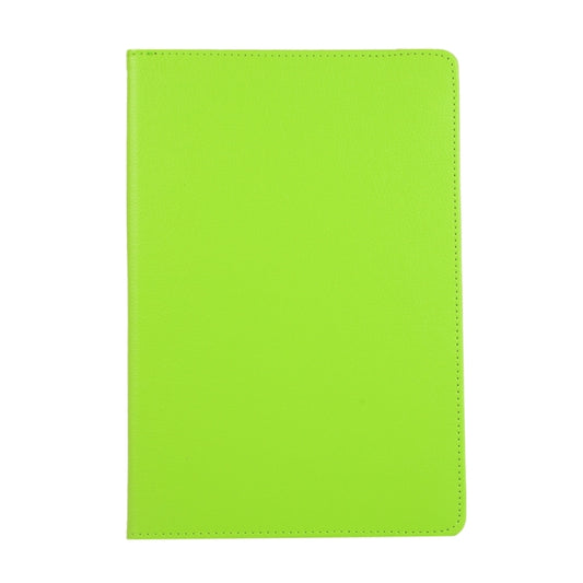 For Samsung Galaxy Tab S8 Ultra 360 Degrees Rotation Holder Litchi Leather Tablet Case(Green) by buy2fix