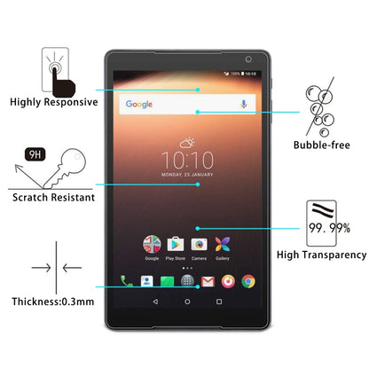 25 PCS 9H 2.5D Explosion-proof Tempered Tablet Glass Film For Alcatel A3 10 LTE EU 9026X - Others by buy2fix | Online Shopping UK | buy2fix
