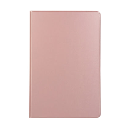 For Samsung Galaxy Tab S8 Ultra Elasticity Leather Tablet Case with Holder(Rose Gold) by buy2fix
