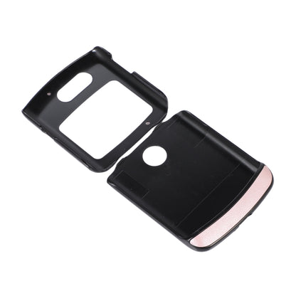 For Motorola Moto Razr 5G Cowhide Texture PU Phone Case(Pink) by buy2fix