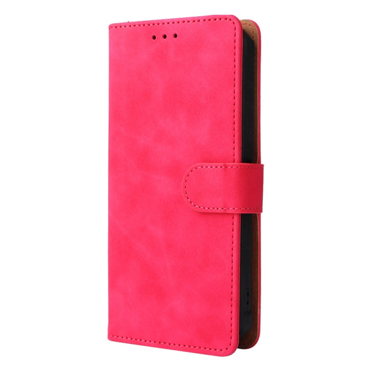 For Ulefone Armor 8 Skin Feel Magnetic Buckle Calf Texture Leather Phone Case(Rose Red) by buy2fix