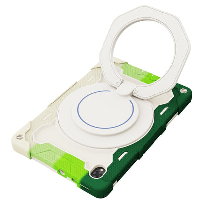 For Lenovo Tab K10 / M10 Plus Armor Contrast Color Silicone + PC Tablet Case(Colorful Green) - Lenovo by buy2fix | Online Shopping UK | buy2fix