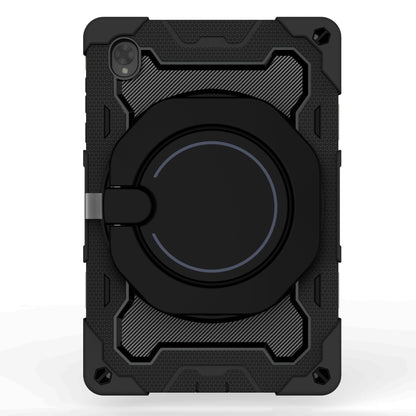 For Lenovo Tab K10 / M10 Plus Armor Contrast Color Silicone + PC Tablet Case(Black) - Lenovo by buy2fix | Online Shopping UK | buy2fix