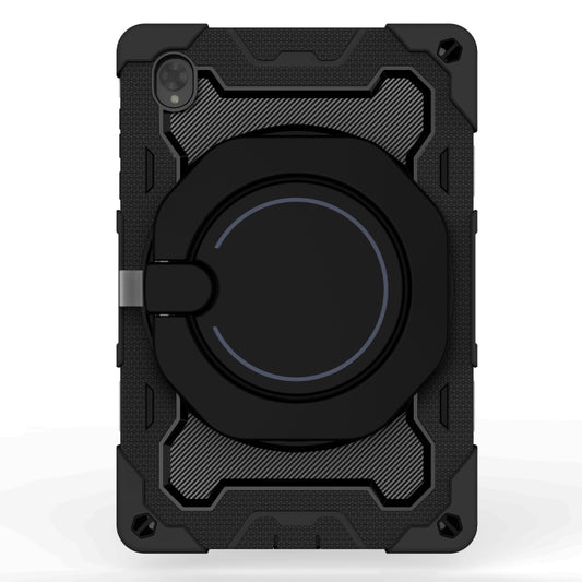 For Lenovo Tab K10 / M10 Plus Armor Contrast Color Silicone + PC Tablet Case(Black) - Lenovo by buy2fix | Online Shopping UK | buy2fix