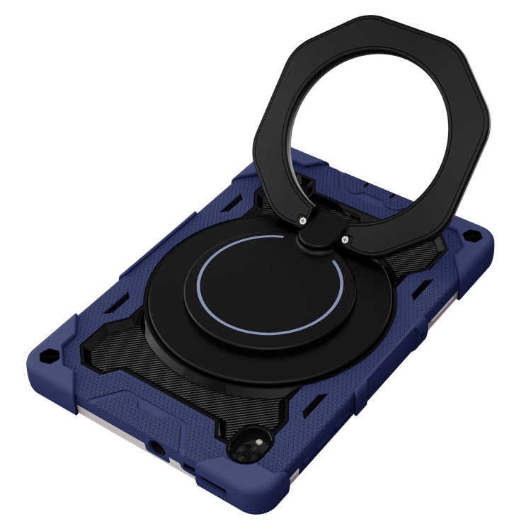 For Lenovo Tab K10 / M10 Plus Armor Contrast Color Silicone + PC Tablet Case(Black) - Lenovo by buy2fix | Online Shopping UK | buy2fix