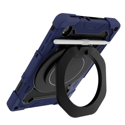 For Lenovo Tab K10 / M10 Plus Armor Contrast Color Silicone + PC Tablet Case(Black) - Lenovo by buy2fix | Online Shopping UK | buy2fix