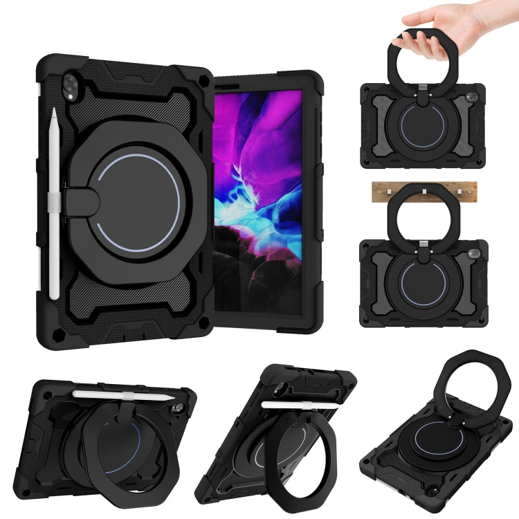 For Lenovo Tab K10 / M10 Plus Armor Contrast Color Silicone + PC Tablet Case(Navy Blue) - Lenovo by buy2fix | Online Shopping UK | buy2fix