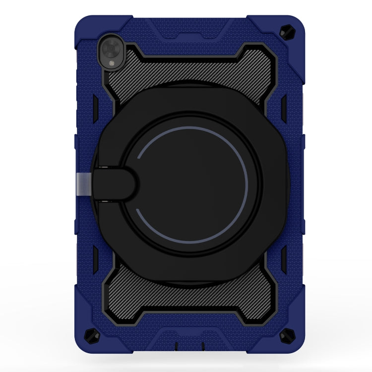 For Lenovo Tab K10 / M10 Plus Armor Contrast Color Silicone + PC Tablet Case(Navy Blue) - Lenovo by buy2fix | Online Shopping UK | buy2fix