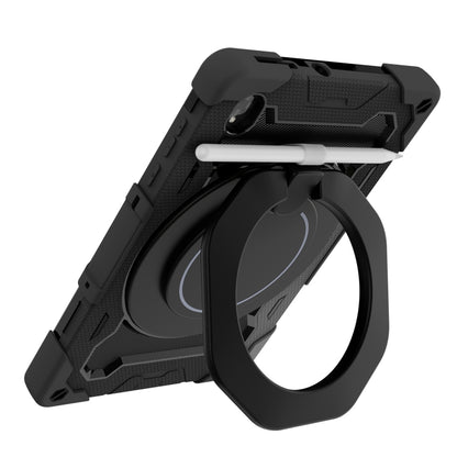 For Lenovo Tab K10 / M10 Plus Armor Contrast Color Silicone + PC Tablet Case(Navy Blue) - Lenovo by buy2fix | Online Shopping UK | buy2fix