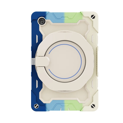 For Lenovo Tab M10 HD Gen 2 X306 Armor Contrast Color Silicone + PC Tablet Case(Colorful Blue) - Lenovo by buy2fix | Online Shopping UK | buy2fix