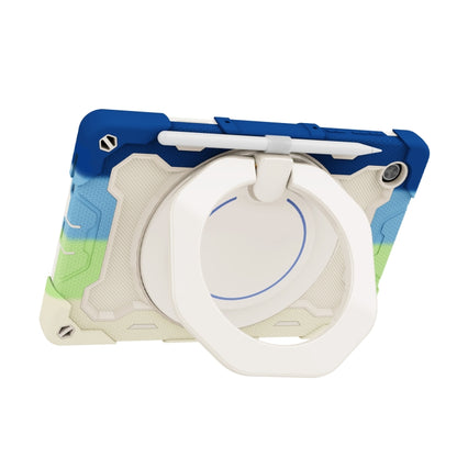 For Lenovo Tab M10 HD Gen 2 X306 Armor Contrast Color Silicone + PC Tablet Case(Colorful Blue) - Lenovo by buy2fix | Online Shopping UK | buy2fix