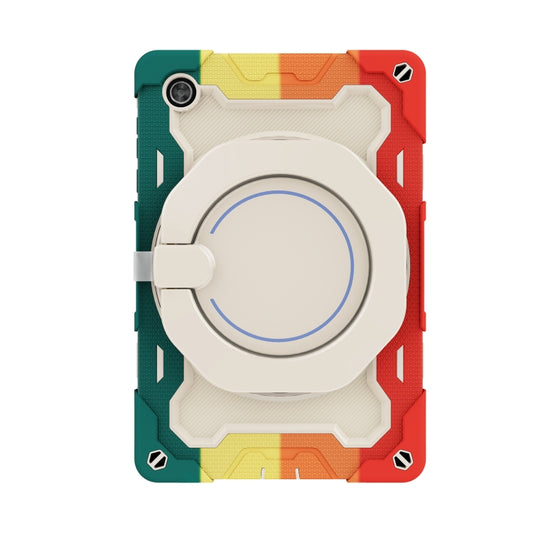 For Lenovo Tab M10 HD Gen 2 X306 Armor Contrast Color Silicone + PC Tablet Case(Colorful Red) - Lenovo by buy2fix | Online Shopping UK | buy2fix