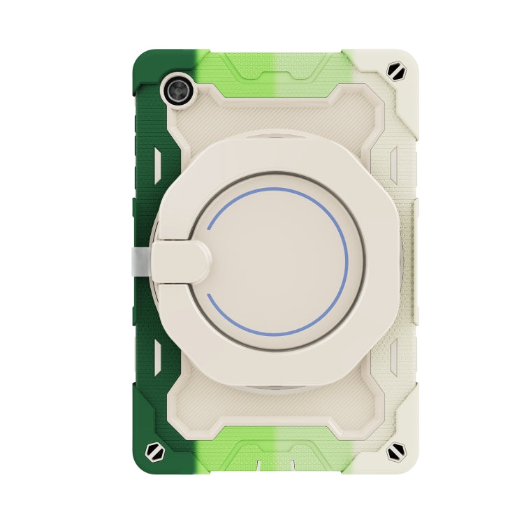 For Lenovo Tab M10 HD Gen 2 X306 Armor Contrast Color Silicone + PC Tablet Case(Colorful Green) - Lenovo by buy2fix | Online Shopping UK | buy2fix