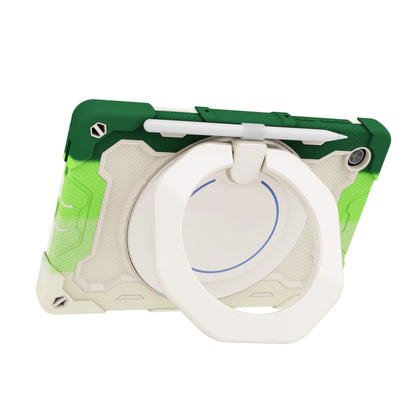 For Lenovo Tab M10 HD Gen 2 X306 Armor Contrast Color Silicone + PC Tablet Case(Colorful Green) - Lenovo by buy2fix | Online Shopping UK | buy2fix