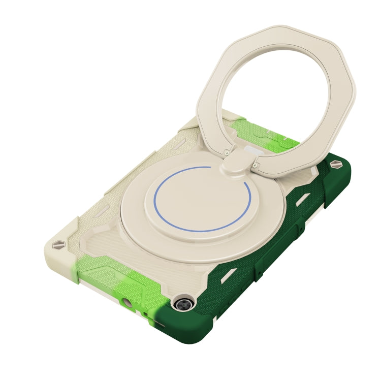 For Lenovo Tab M10 HD Gen 2 X306 Armor Contrast Color Silicone + PC Tablet Case(Colorful Green) - Lenovo by buy2fix | Online Shopping UK | buy2fix