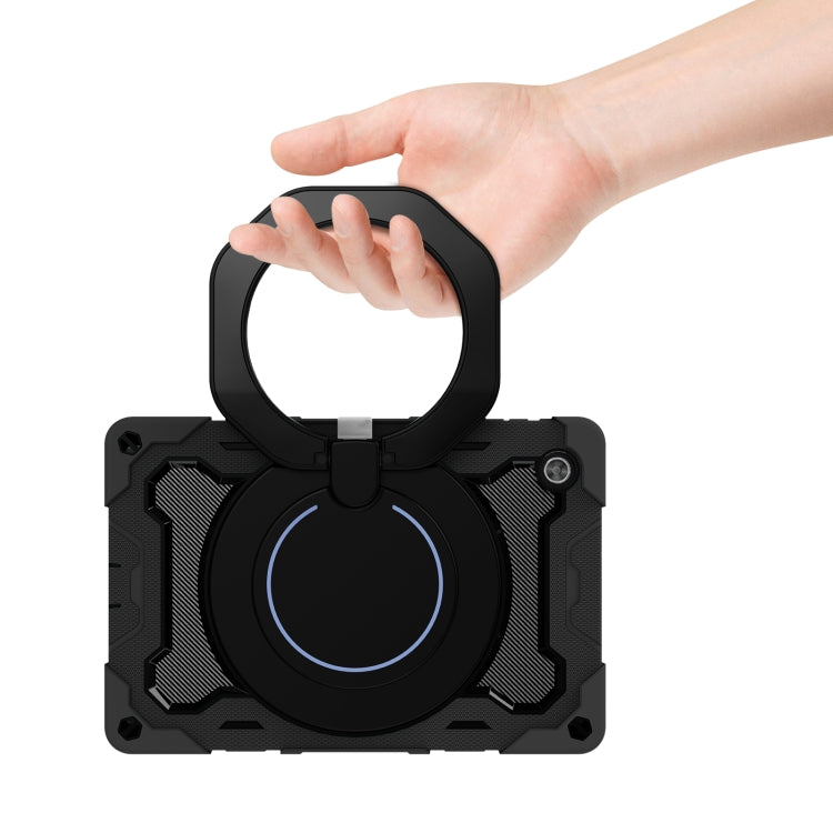 For Lenovo Tab M10 HD Gen 2 X306 Armor Contrast Color Silicone + PC Tablet Case(Black) - Lenovo by buy2fix | Online Shopping UK | buy2fix