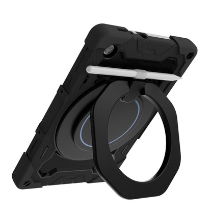 For Lenovo Tab M10 HD Gen 2 X306 Armor Contrast Color Silicone + PC Tablet Case(Black) - Lenovo by buy2fix | Online Shopping UK | buy2fix