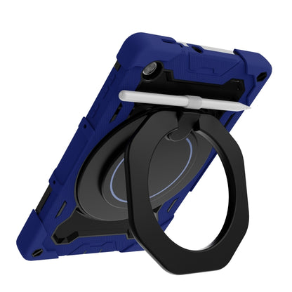 For Lenovo Tab M10 HD Gen 2 X306 Armor Contrast Color Silicone + PC Tablet Case(Navy Blue) - Lenovo by buy2fix | Online Shopping UK | buy2fix