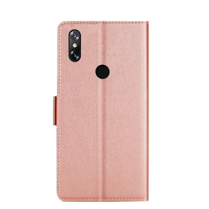 For Doogee Y8 Ultra-thin Voltage Side Buckle PU + TPU Leather Phone Case(Rose Gold) - More Brand by buy2fix | Online Shopping UK | buy2fix
