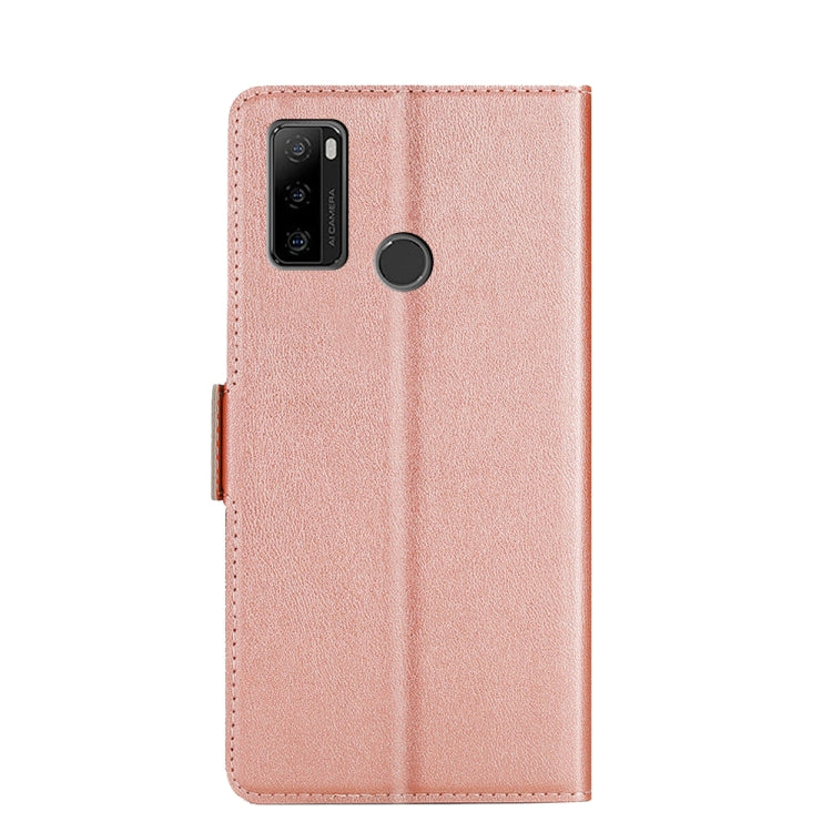 For Ulefone Note 10 Ultra-thin Voltage Side Buckle PU + TPU Leather Phone Case(Rose Gold) - Ulefone Cases by buy2fix | Online Shopping UK | buy2fix