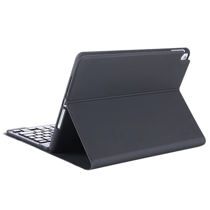 T098B Candy Color Skin Feel Texture Bluetooth Keyboard Leather Case with Pen Holder For iPad Air 11 2024 / 2025 / Air 4 10.9 2020 / Air 5 10.9 2022 (Black) by buy2fix