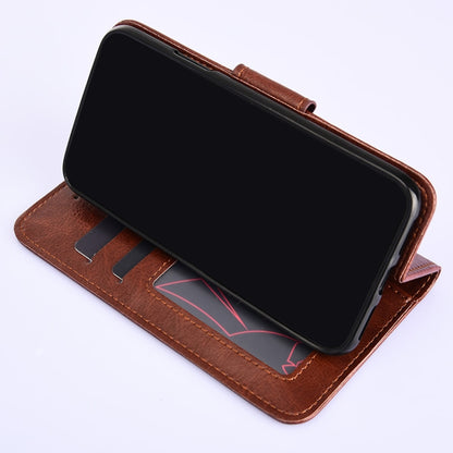 For Blackview A70 Crystal Texture Leather Phone Case(Brown) - More Brand by buy2fix | Online Shopping UK | buy2fix