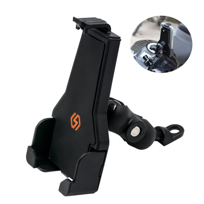 WUPP CS-1287A1 Motorcycle Bike Triangle Fixed Mobile Phone Holder(Black) - Holder by WUPP | Online Shopping UK | buy2fix