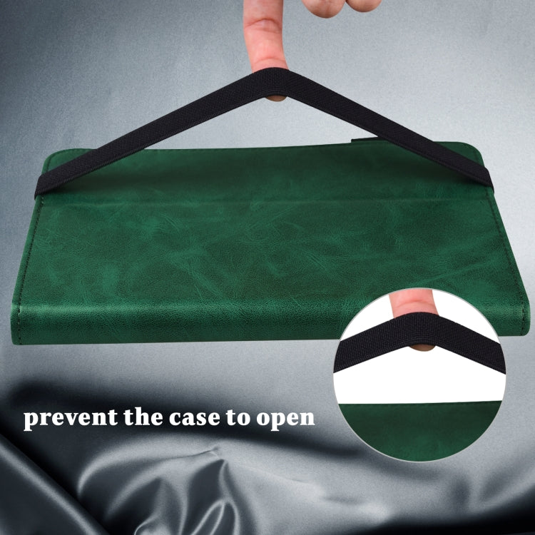 Solid Color Embossed Striped Smart Leather Case For iPad 10.2 2019 / Pro 10.5 inch(Green) - iPad Pro 10.5 inch Cases by buy2fix | Online Shopping UK | buy2fix