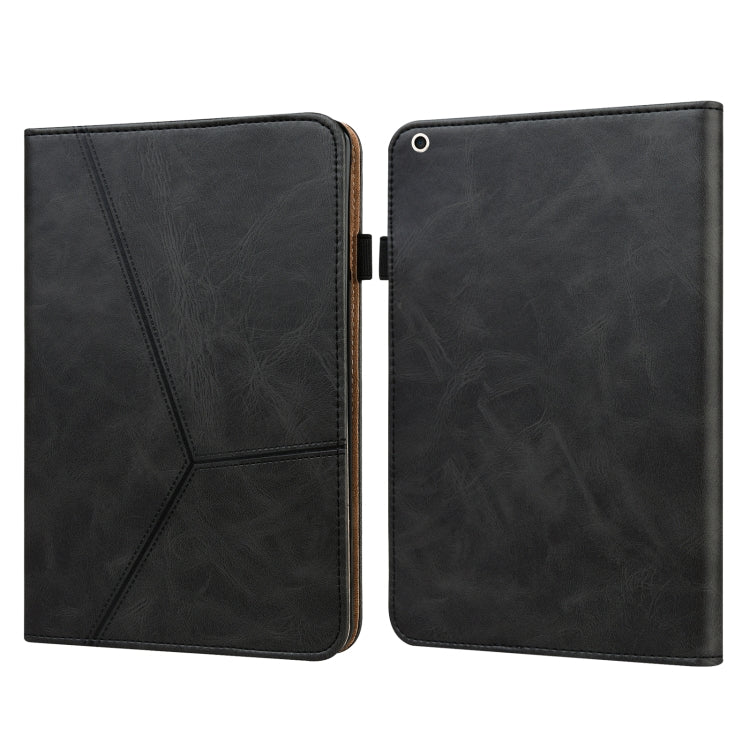Solid Color Embossed Striped Smart Leather Case For iPad 10.2 2019 / Pro 10.5 inch(Black) - iPad Pro 10.5 inch Cases by buy2fix | Online Shopping UK | buy2fix
