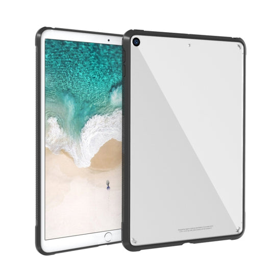 PC+TPU Transparent Shockproof Tablet Case For iPad Pro 11 inch 2018(Black) - iPad Pro 11 (2018) Cases by buy2fix | Online Shopping UK | buy2fix